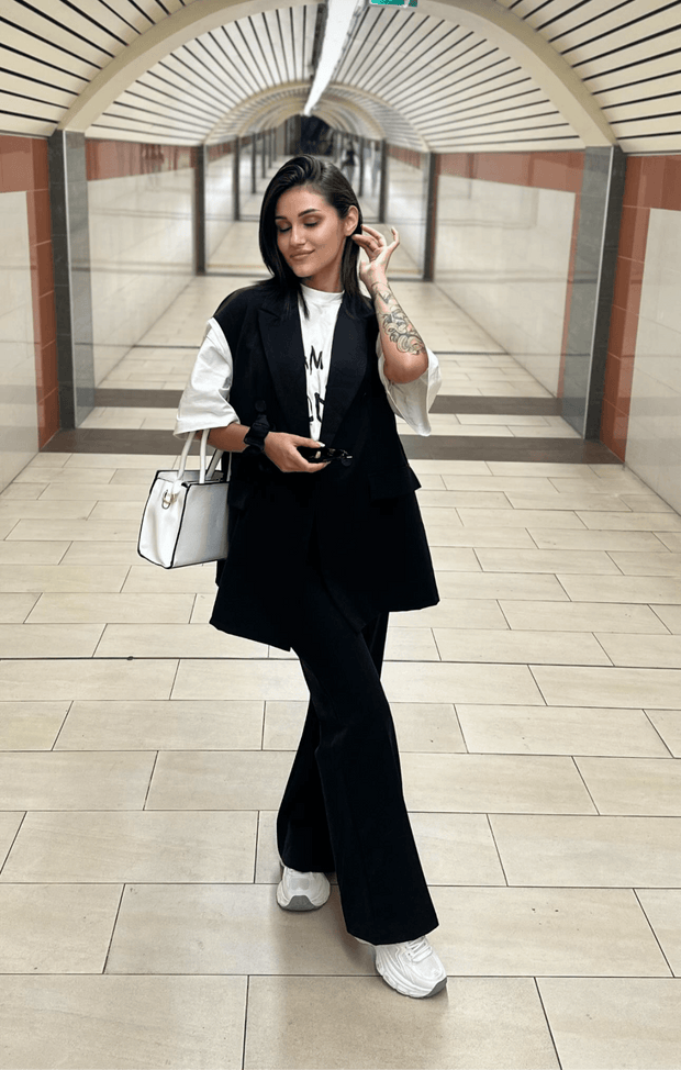 Julia Set - bílá taška a peněženka