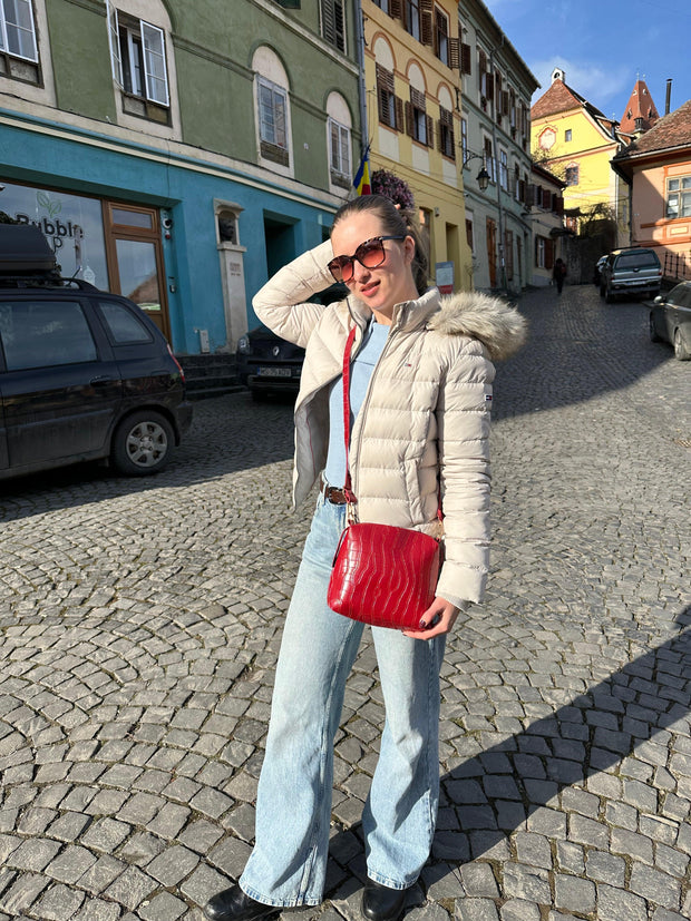 Sada dámských tašek krokodýlů ilona 3 v 1 visiniu