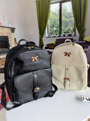 Rucsac negru fundita 4 in 1 Nelly - TIARA CONCEPT STORE